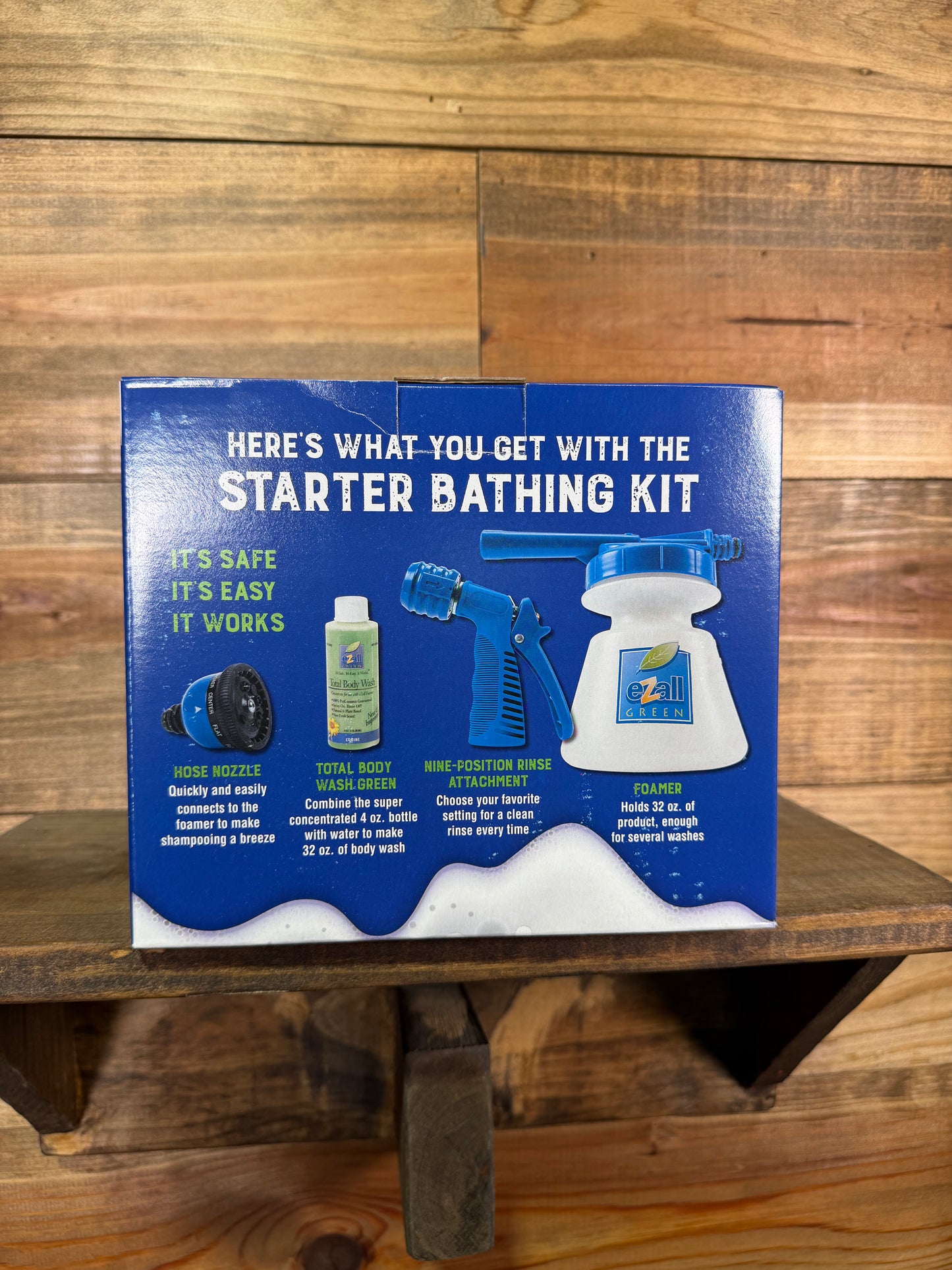 EzAll Green Starter Bathing Kit