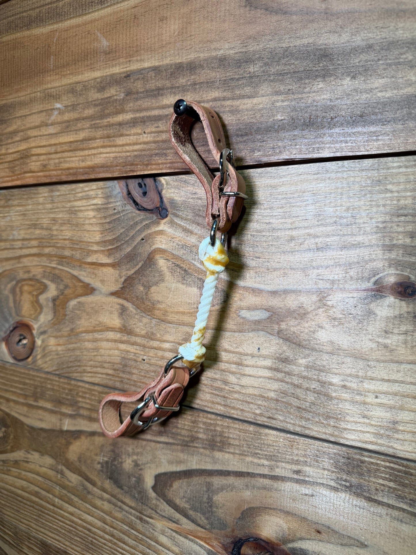 Natural Rope Curb Strap