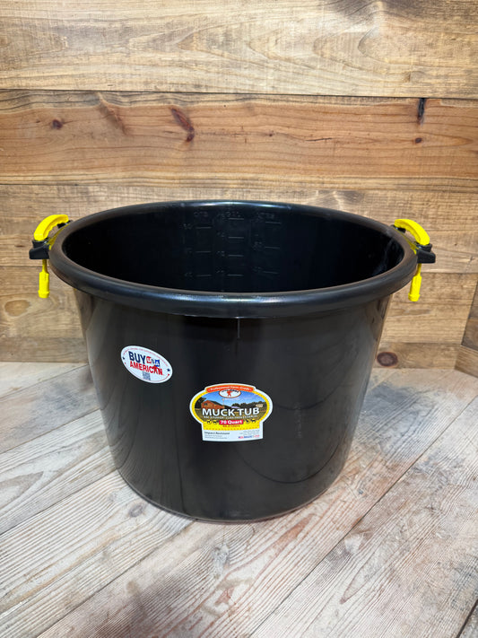 Muck Tub Black