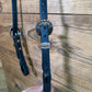 Cheaney One Ear Headstall w/ Copper & Silver Buckle