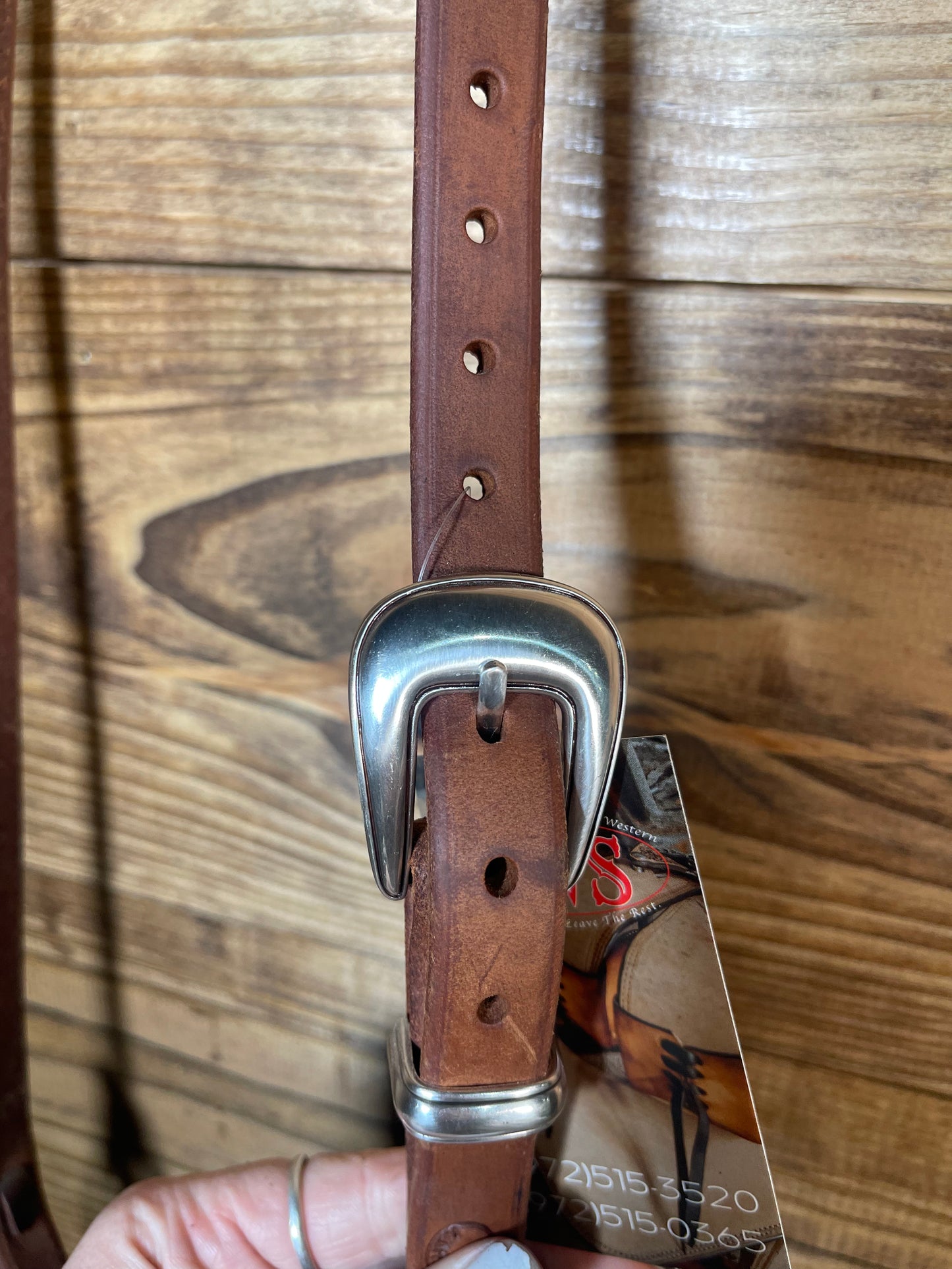 Cheaney Split Ear w/ Concho Buckle