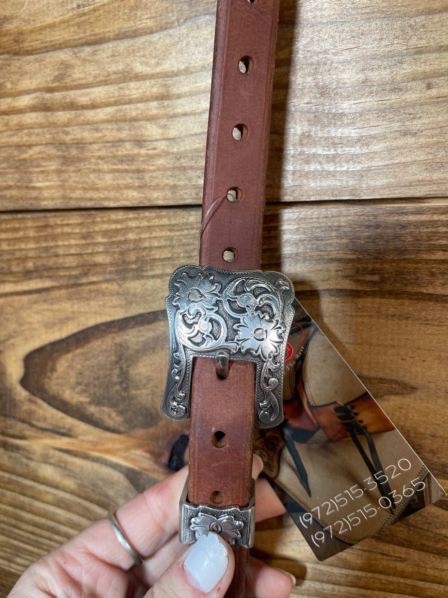 Cheaney Split Ear w/ Concho Buckle