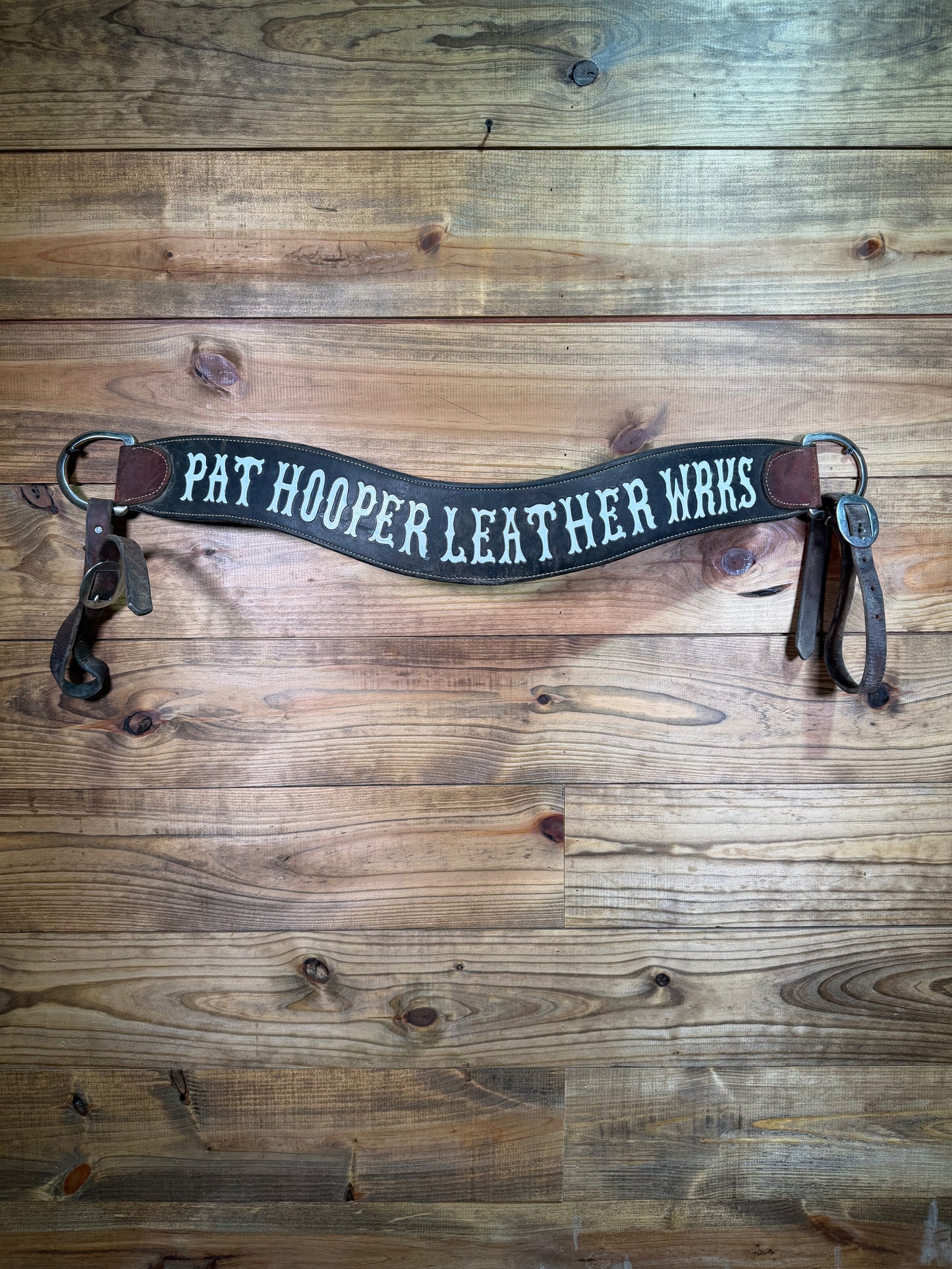 USEDTACK135 Pat Hooper Leather Works 3" Tripping