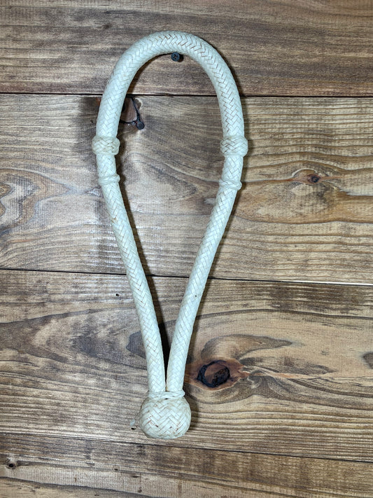 Rawhide Bosal all White