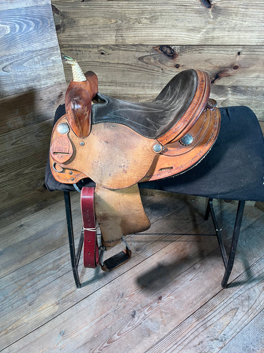 Ran Ten Barrel Saddle ISUSED1354