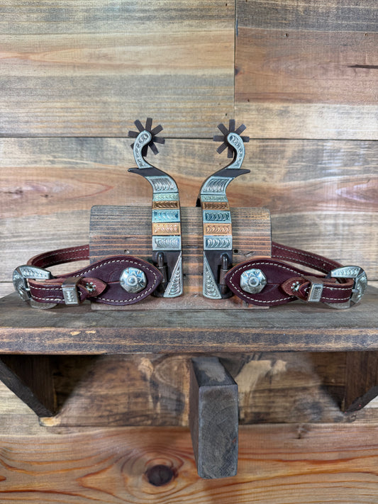 ISSPUR28 Double Mounted Campbell Spurs