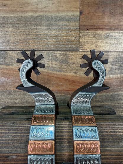 ISSPUR28 Double Mounted Campbell Spurs