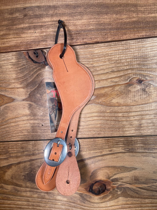 Cheaney Medium Oil Spur Straps 02