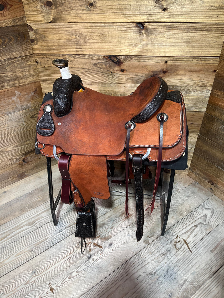 In Stock New Platinum Roper – Trent Ward Saddlery