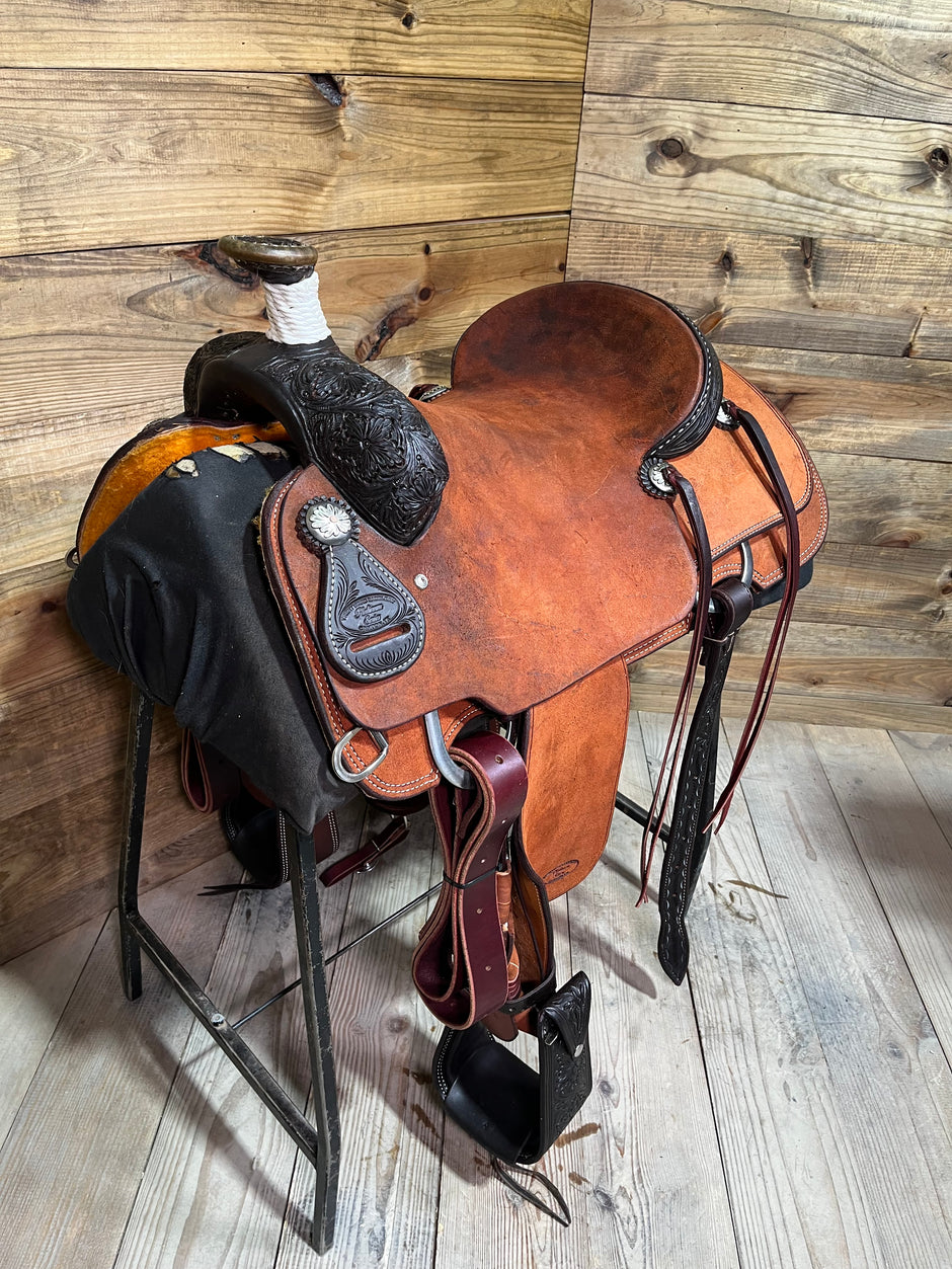 In Stock New Platinum Roper – Trent Ward Saddlery