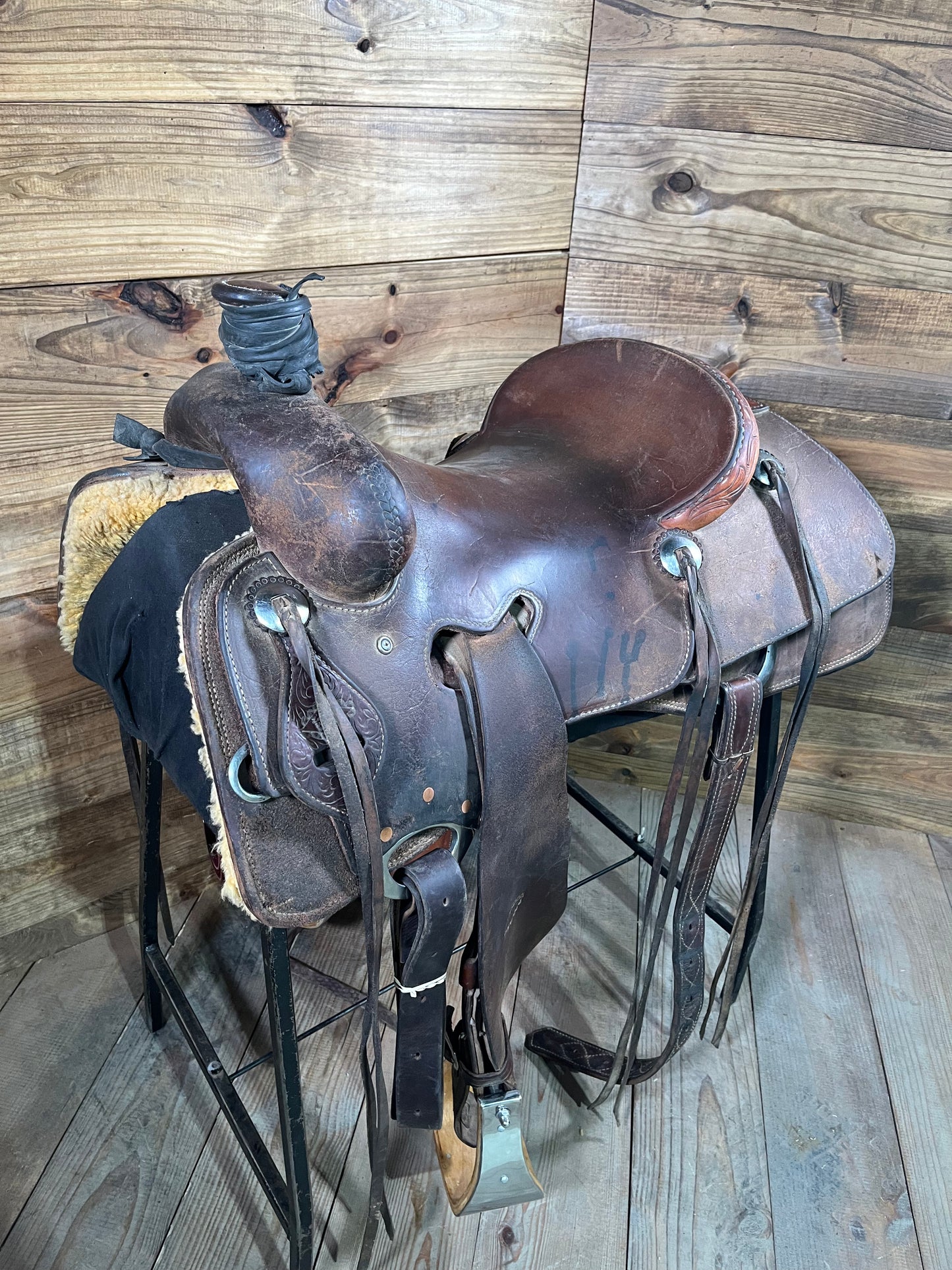 Luke Lane Ranch Saddle ISUSED1378