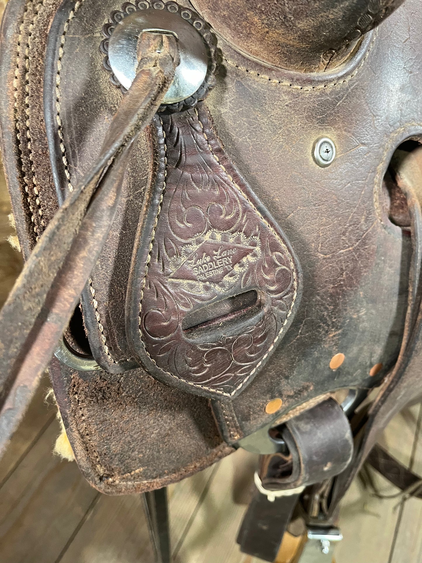 Luke Lane Ranch Saddle ISUSED1378