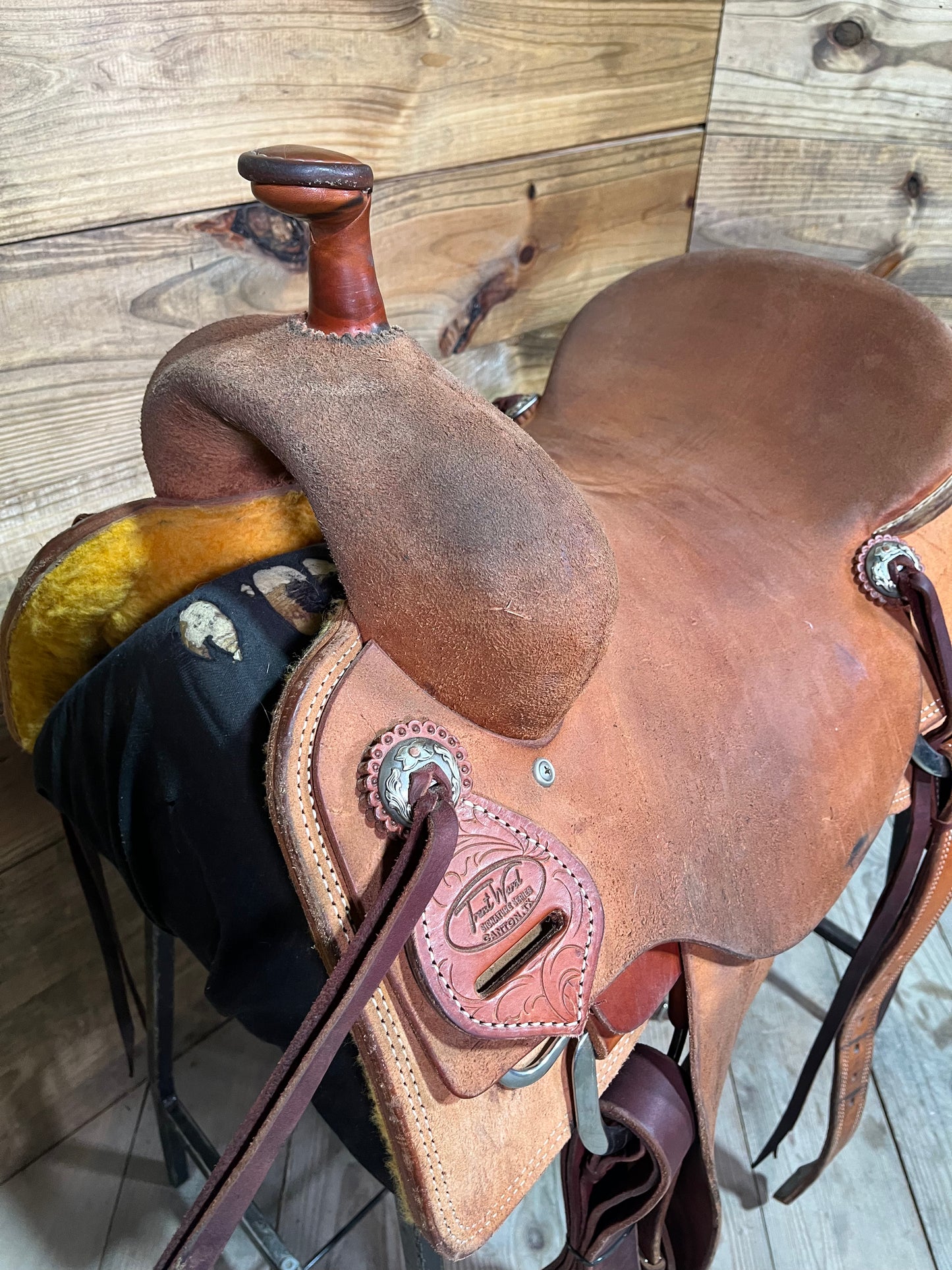 Trent Ward Signature BW Ranch Cutter ISUSED2047