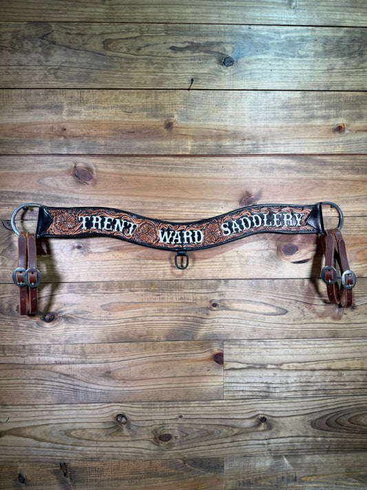 TC38 3" Black Dyed Tooled Tripping TWS