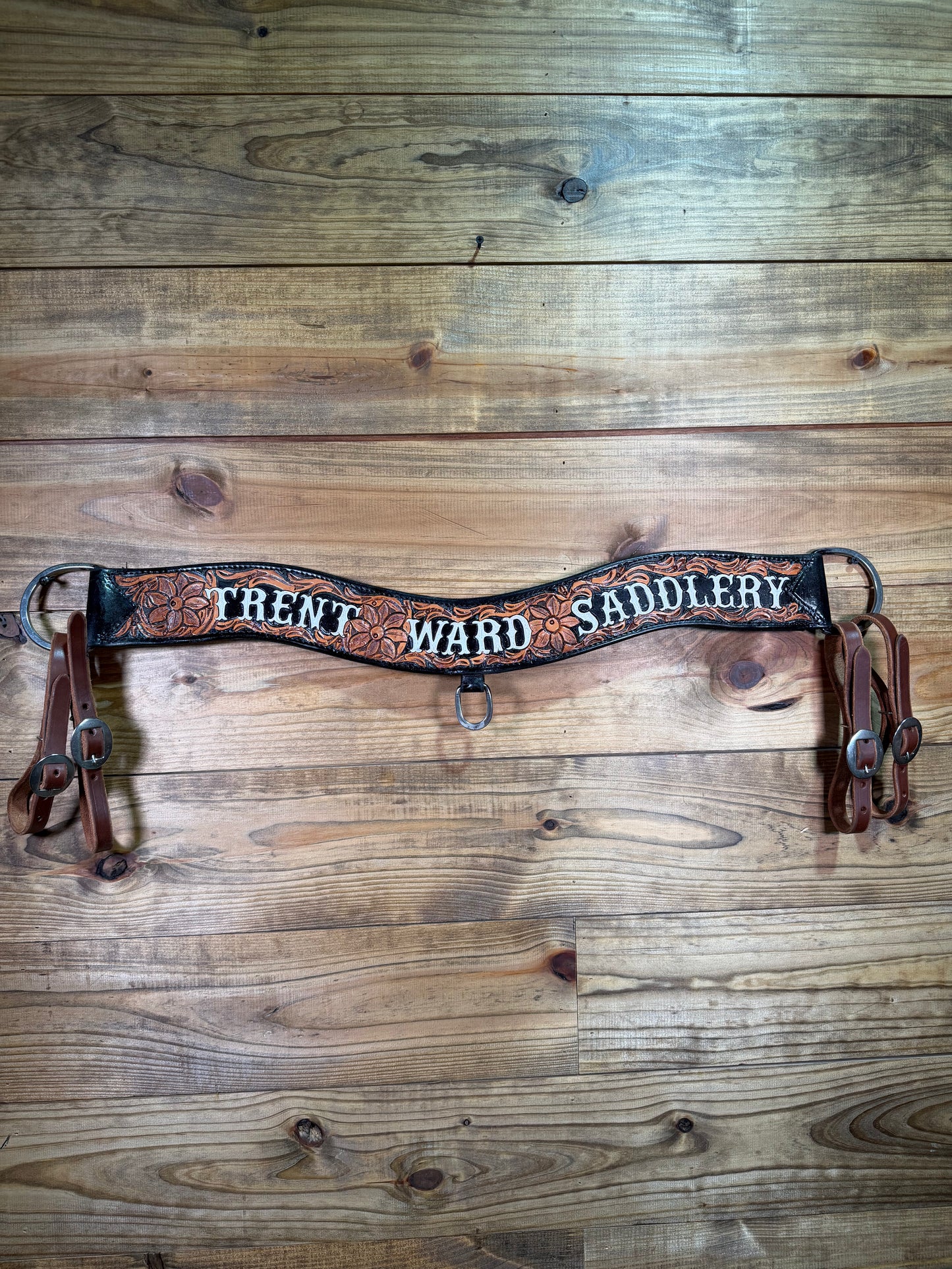 TC40 3" Black Dyed Tooled Tripping TWS