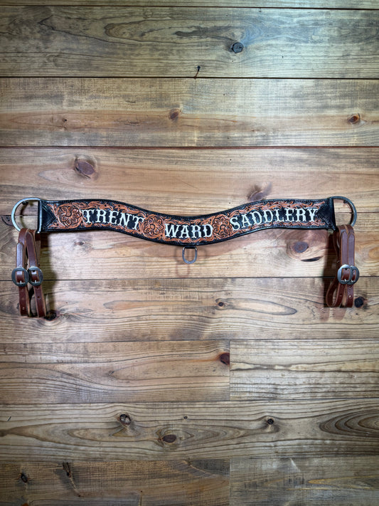 TC41 3" Black Dyed Tooled Tripping TWS