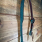 Colored Buck Stitch Slit Headstalls