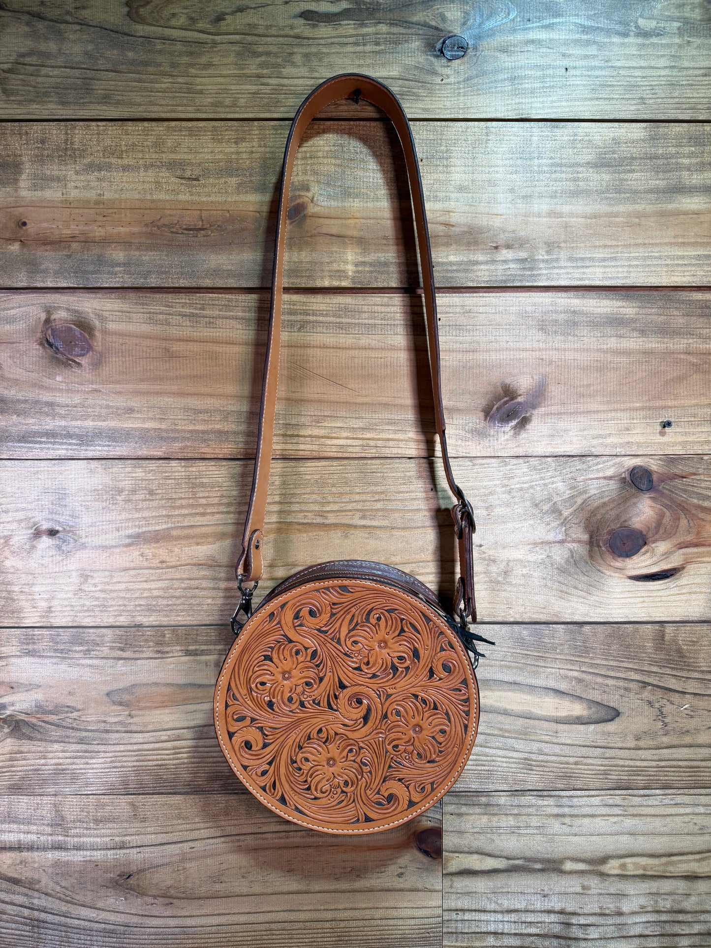 Chris Lamance Tooled Purse