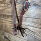 Dark Oil Slide Ear Stitched Headstall