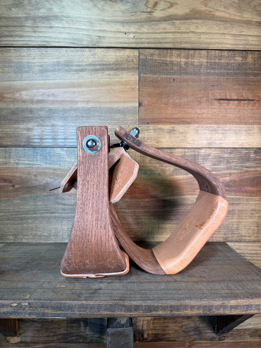 Nettle 3" Chisholms Mahogany Flat Bottom Stain Finish