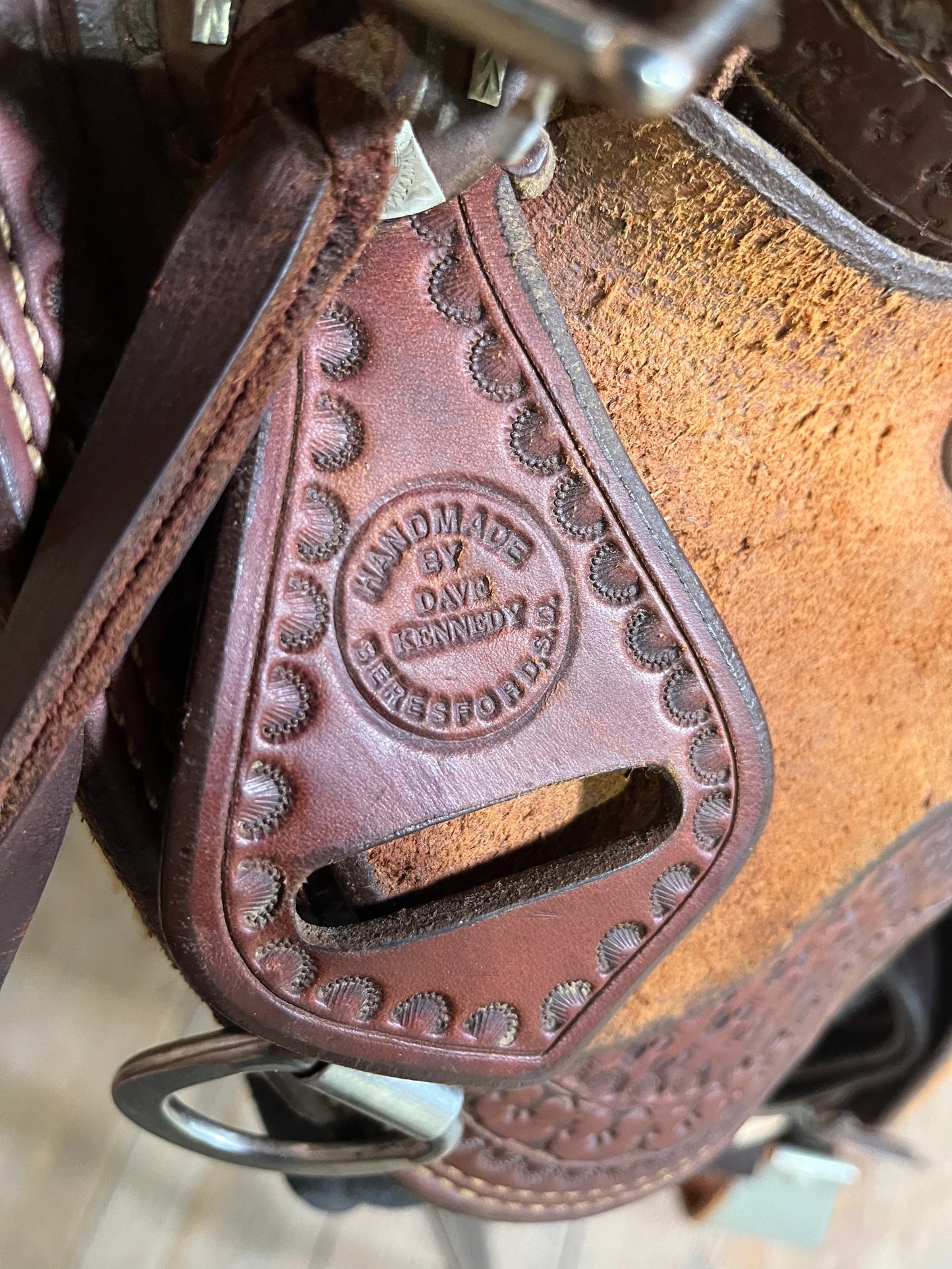 Handmade Dave Kennedy Saddlery Ranch Saddle ISUSED1450