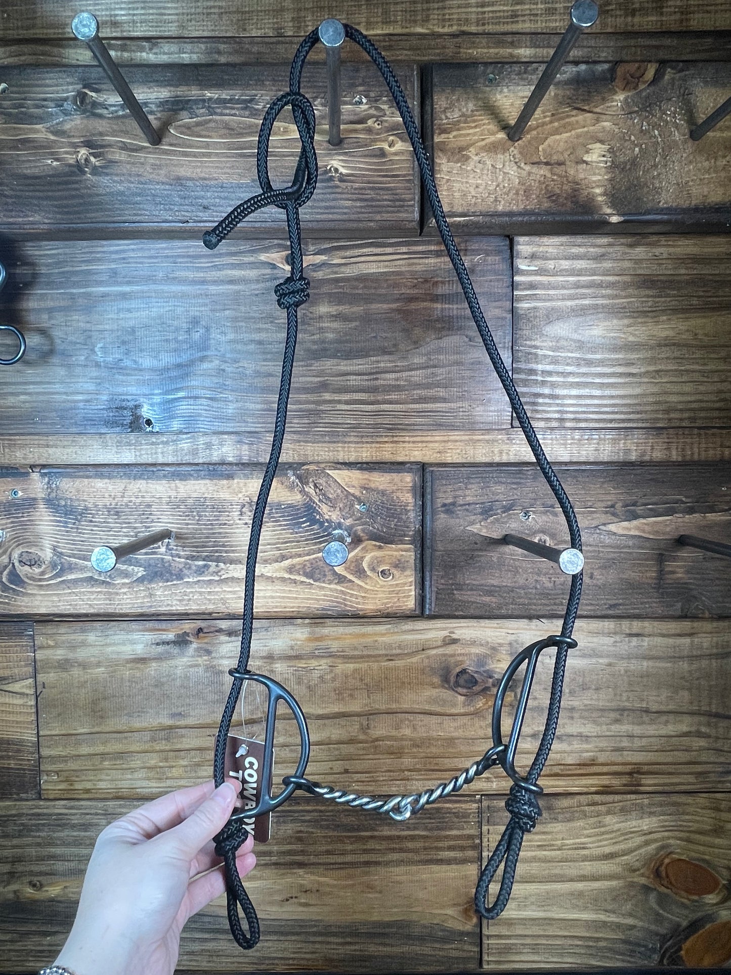 Cowboy Tack Twisted Wire Gag ISBIT38