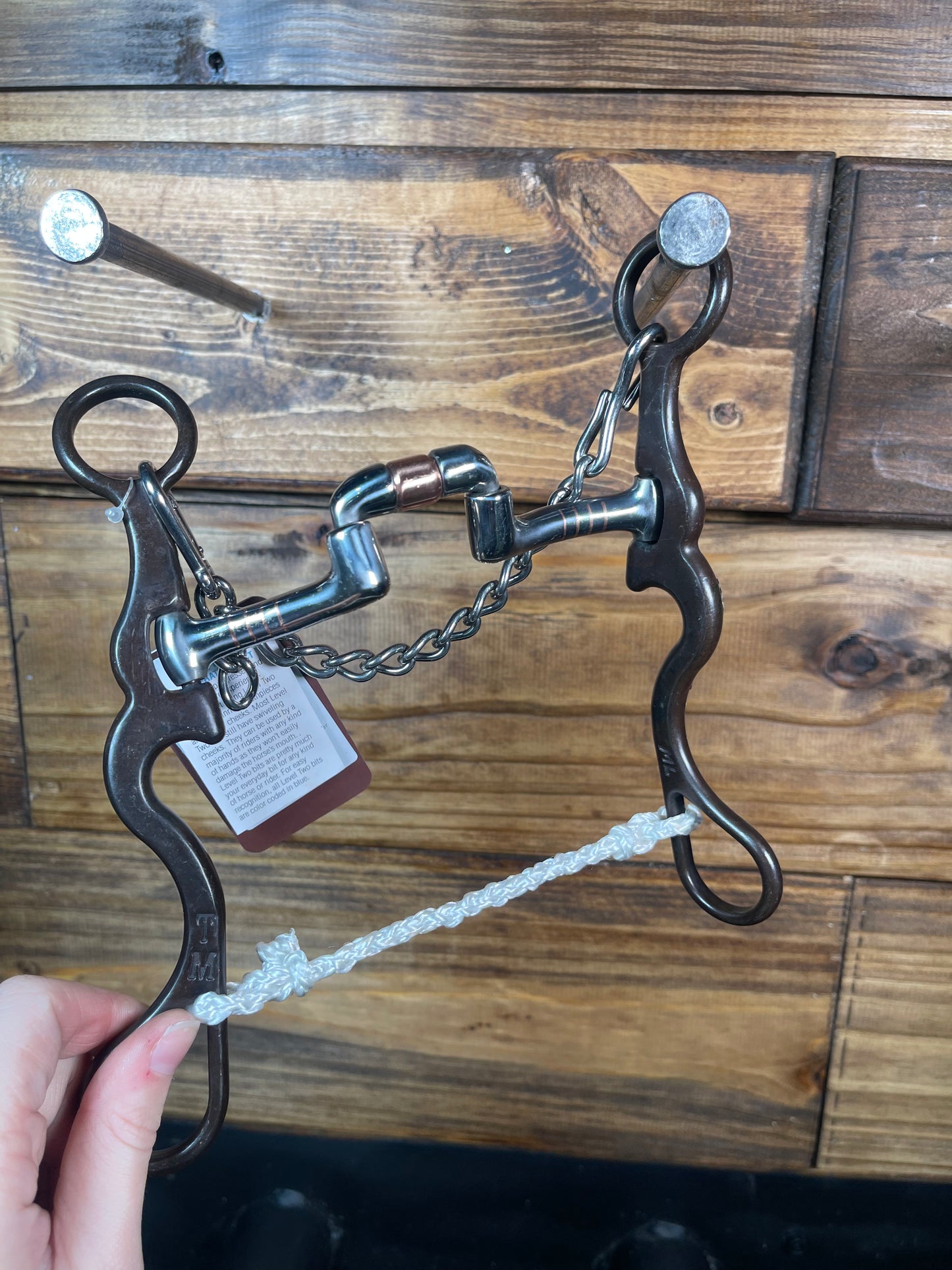 Cowboy Tack Hinged Correctional Bit ISBIT27