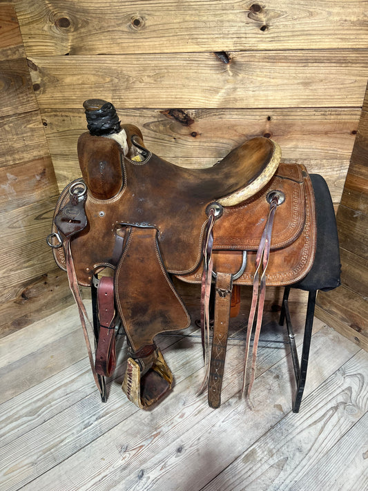 Henderson Ranch Saddle ISUSED2126