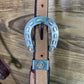 1 1/4" Buckstitch Headstall w/ Custom Buckles