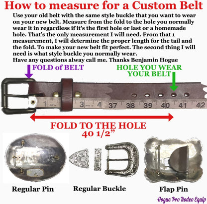 Dyed X Dot Belt