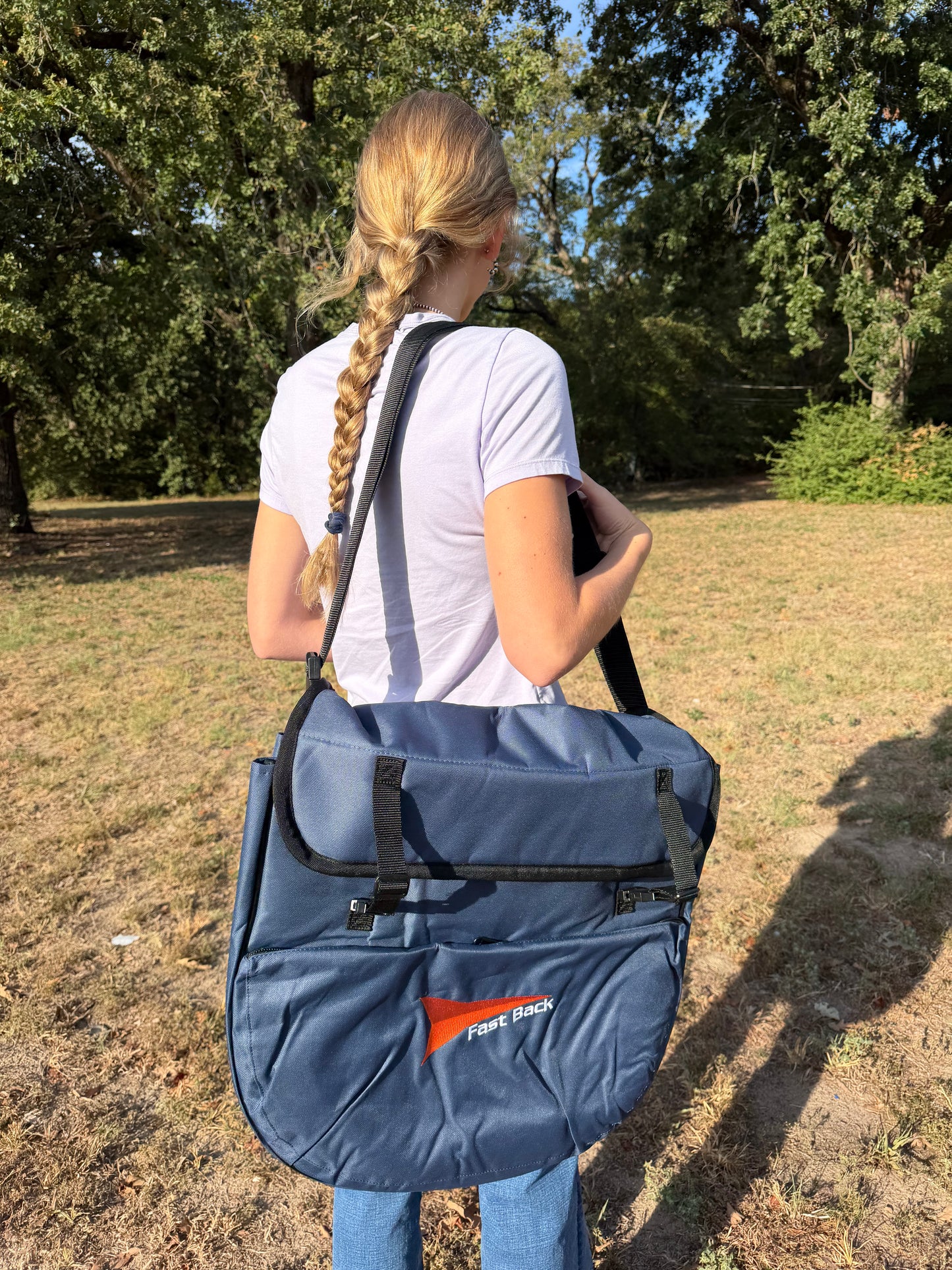 Fast Back Deluxe Rope Bag Navy