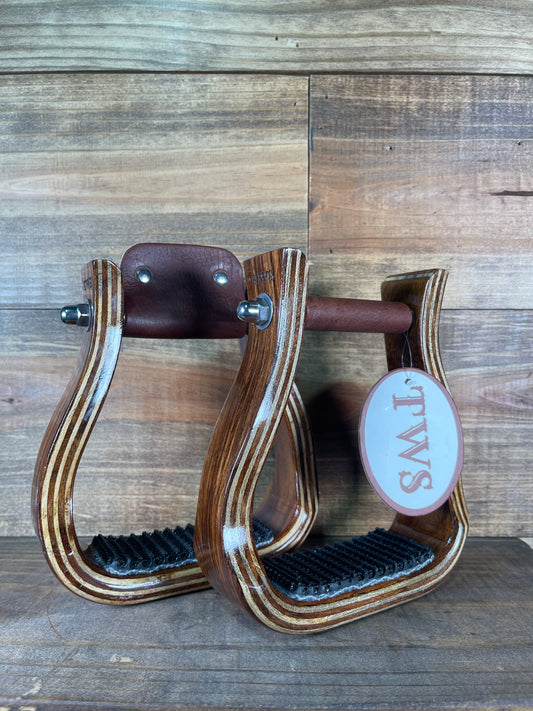 2" All American Barrel Stirrups