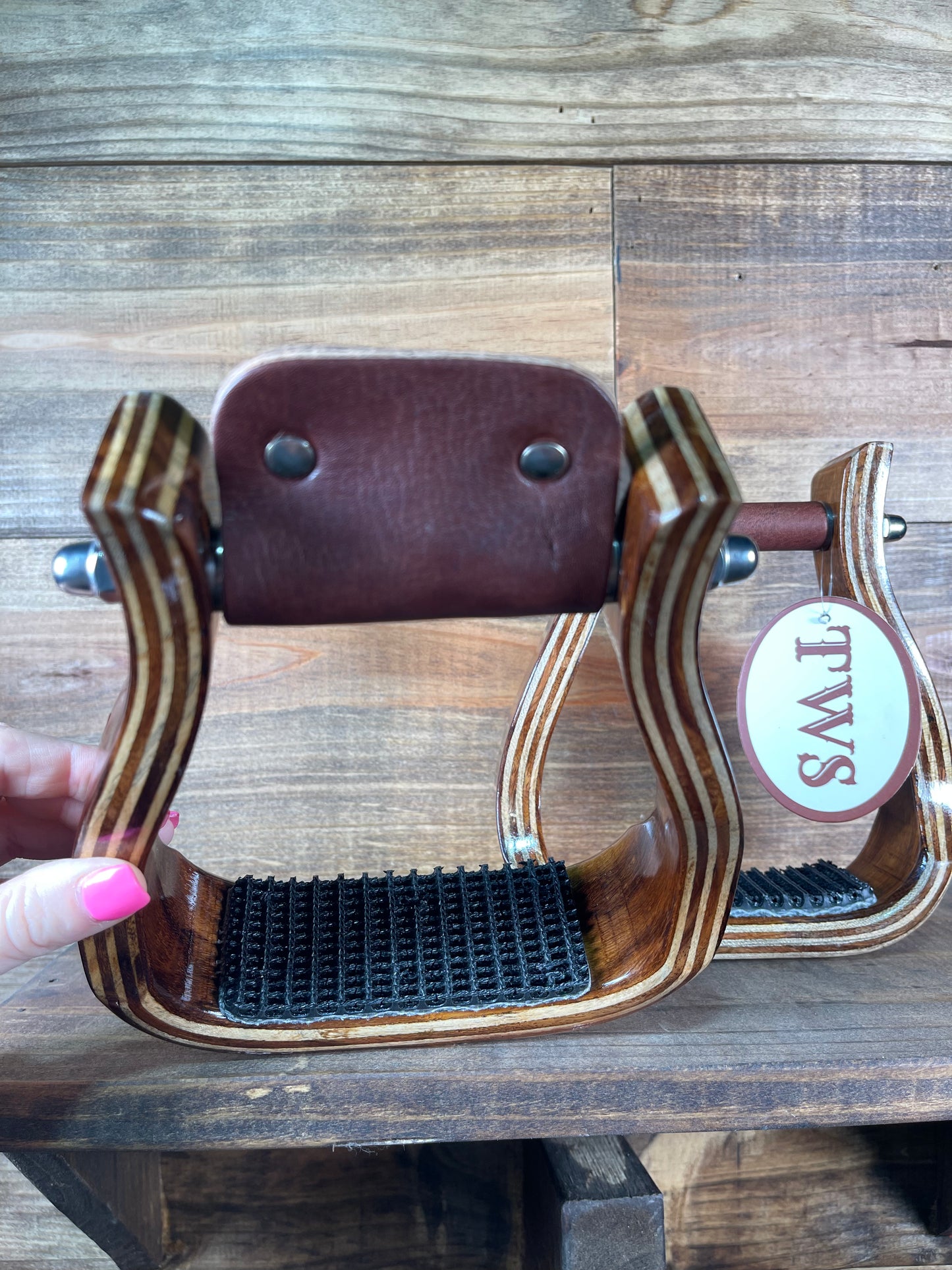 2" All American Barrel Stirrups