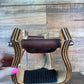 2" Maple Stained Barrel Stirrups