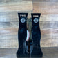 2" Black Stained Barrel Stirrups