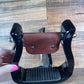 2" Black Stained Barrel Stirrups