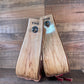 3" Maple Stained Stirrups