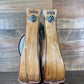 2" Maple Stained Stirrups