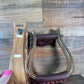 2" Maple Stained Stirrups