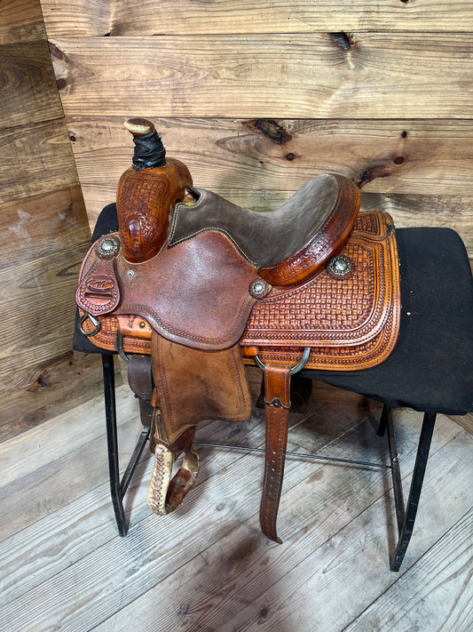 Bar H Ryan Motes Youth Roper ISUSED2172