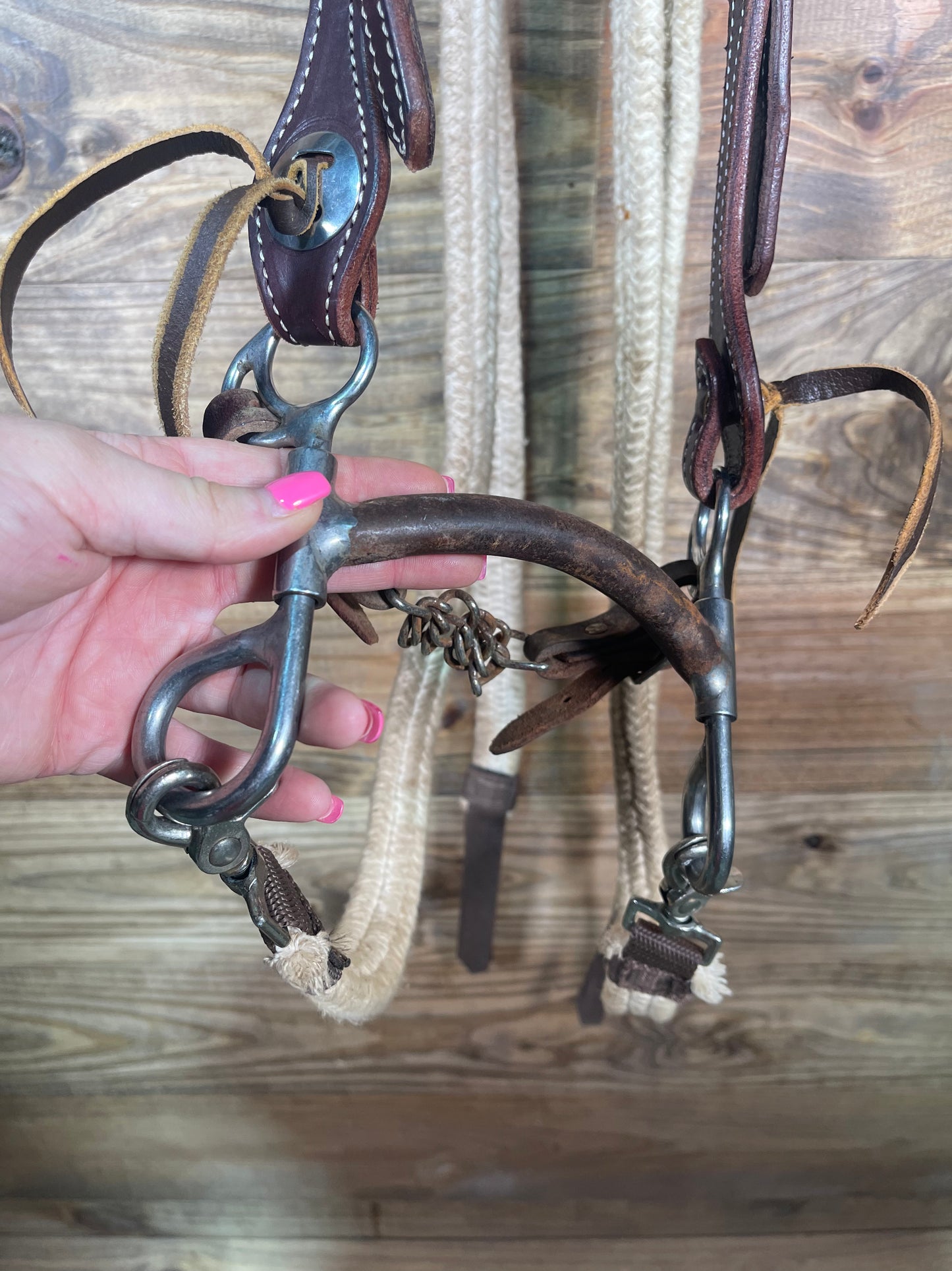 Reinsman Bit w/ Mullen Mouth Piece USEDTACK34