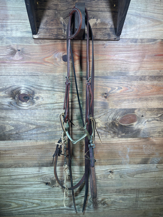 BTC Brass D-Ring Snaffle USEDTACK46