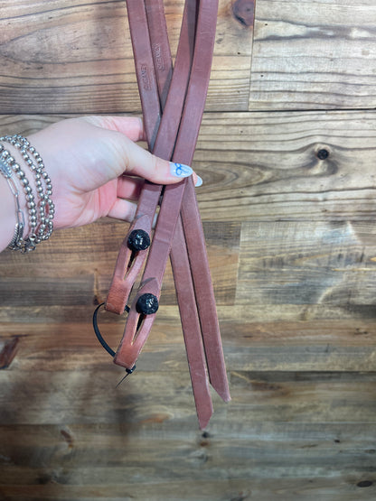 Cheaney 5/8" Quick Connect Weighted Split Reins