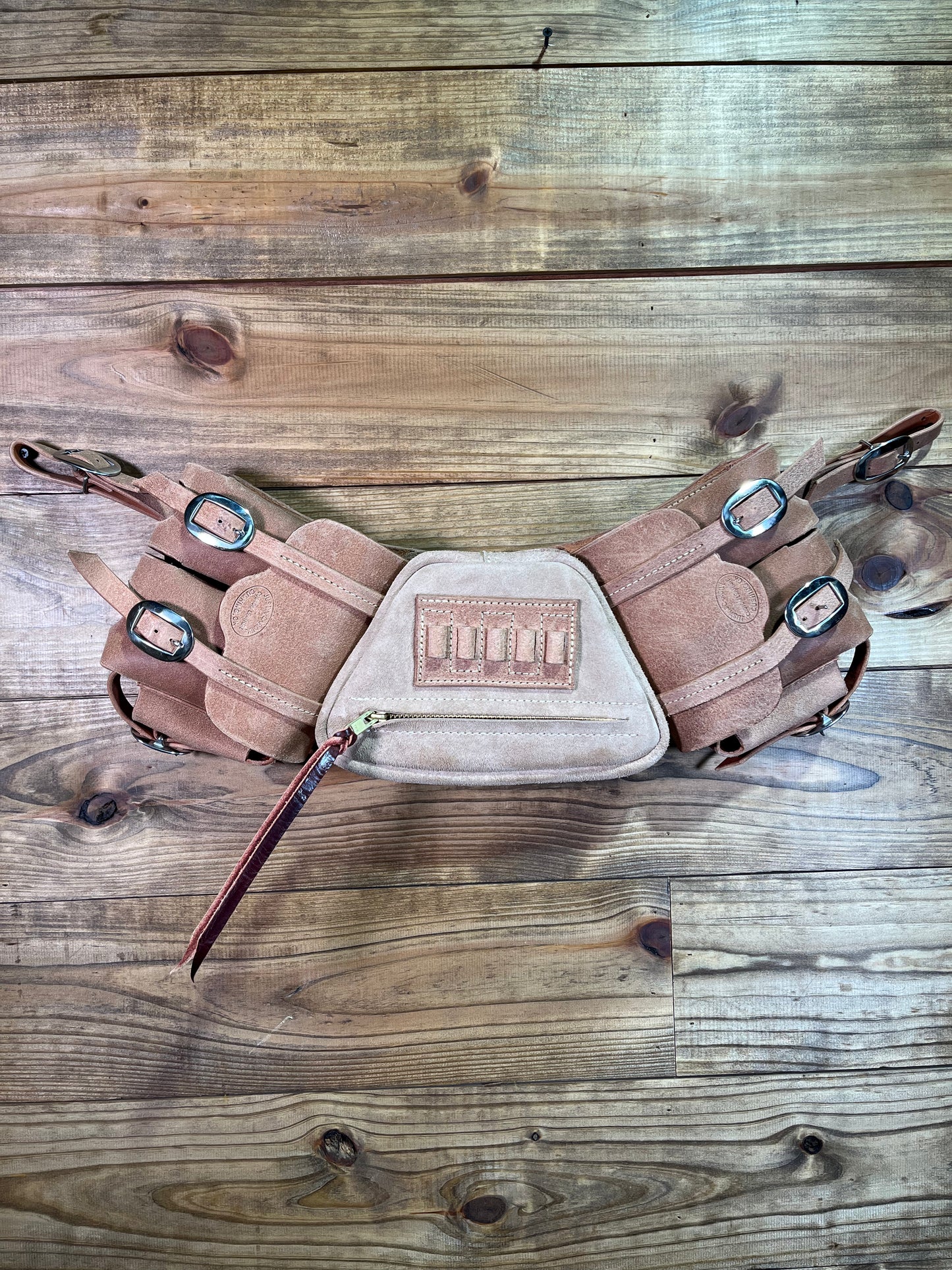 Cargill Regular Medicine Bag Light Tan Roughout Slick