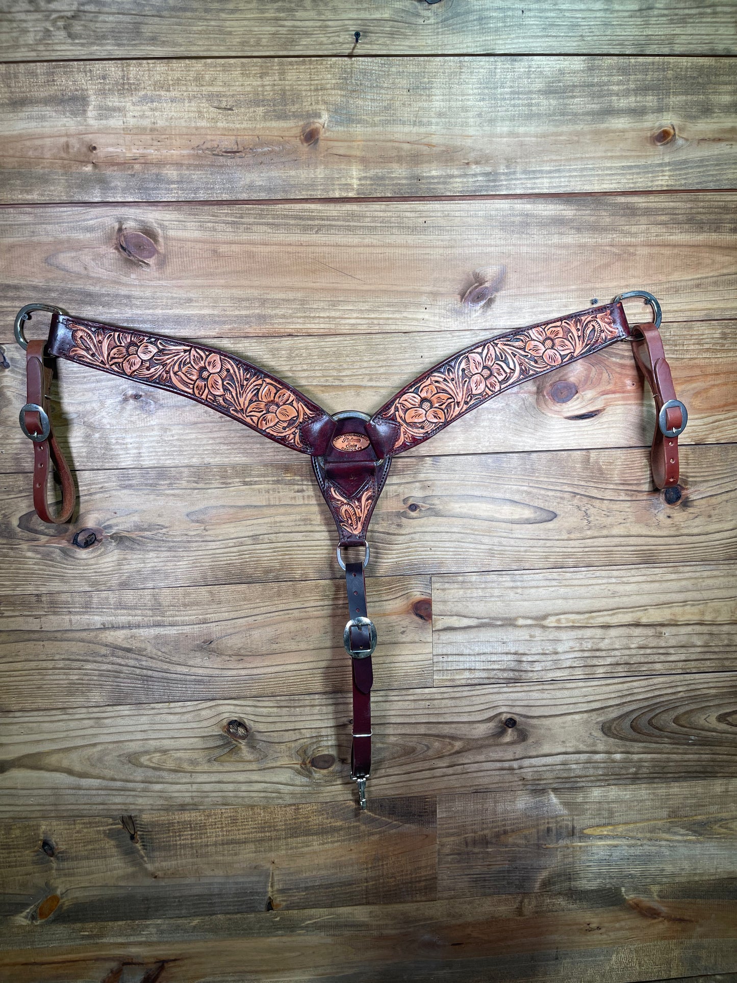 3 Piece 3" Fully Tooled Breast Collars