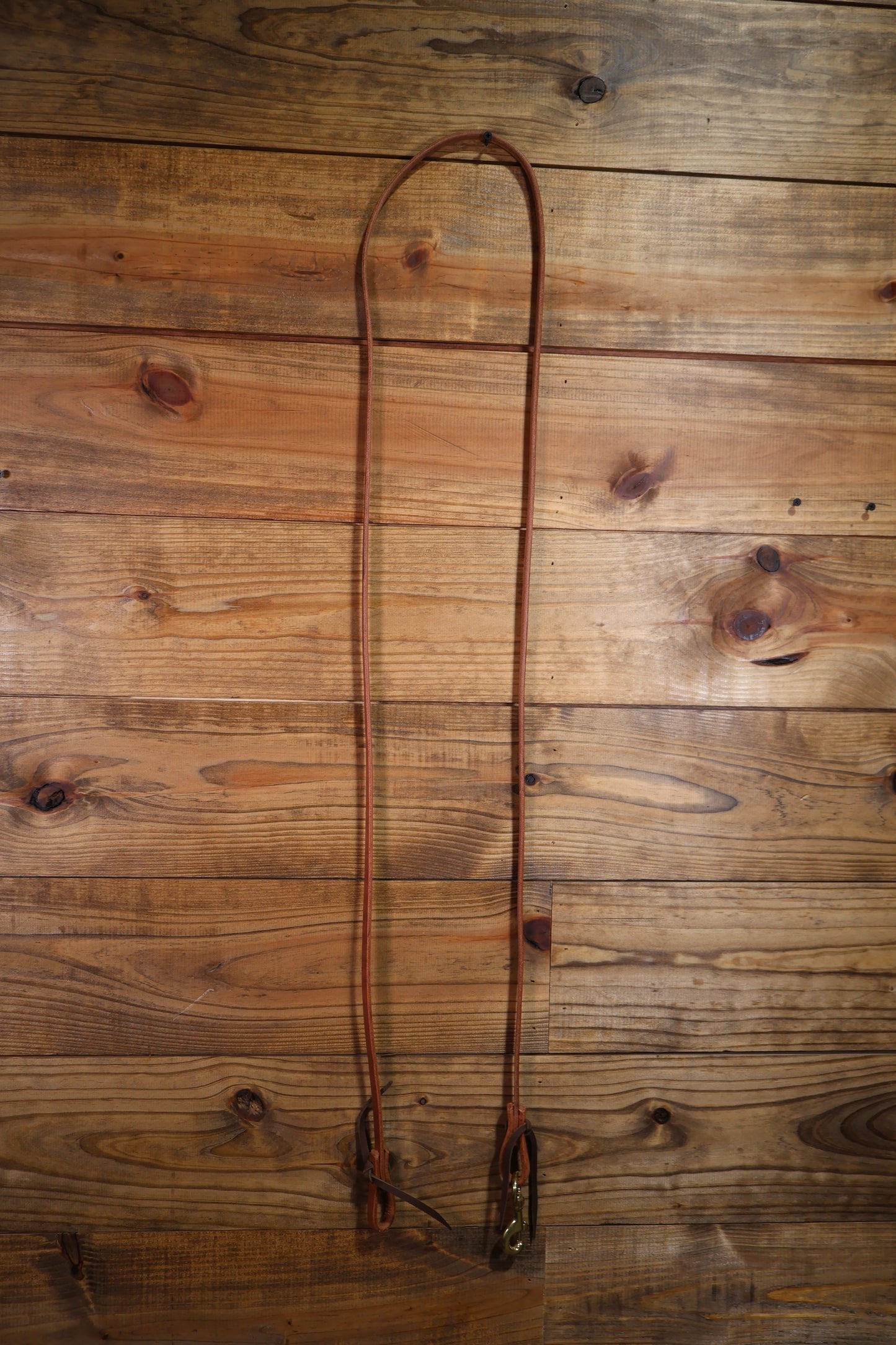 1/2" Harness Roping Reins w/ Brass Snap