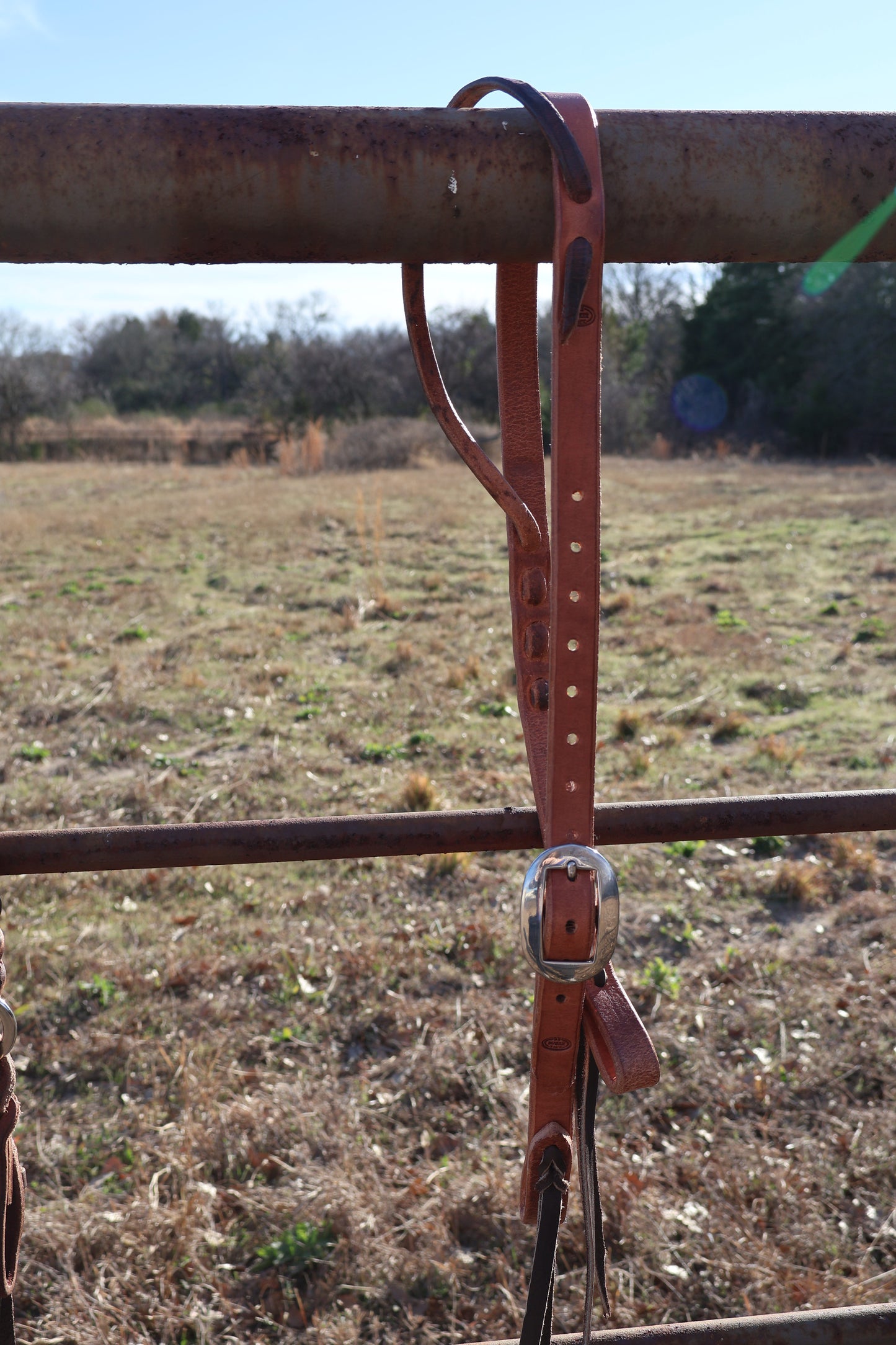 03 Headstall Slit Ear Tie Ends