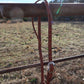 08 Headstall One Ear w/ Blood Knot Ring Ends