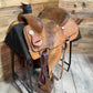 14” E & E Roping Saddle ISUSED2237