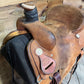 14” E & E Roping Saddle ISUSED2237